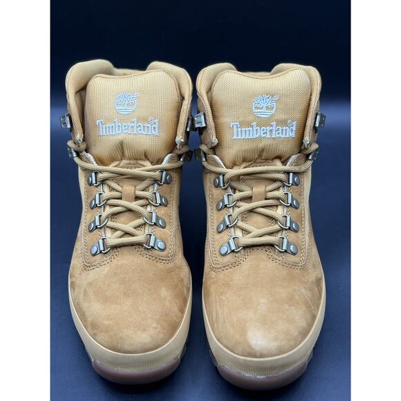 Men\'s Timberland Euro Hiker F/L Mid Hiker Wheat Nubuck (TB091566 231) M/M2014 main image 4